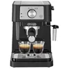 Image de De'Longhi Stilosa EC260.BK - Machine Ã  cafÃ© avec mousseur Ã  lait - 15 bar - noir/inox