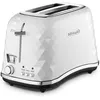 Image de De'Longhi CTJ 2103.W grille-pain 2 part(s) 900 W Noir et Blanc