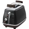 Image de De'Longhi Icona Vintage CTOV 2103.BK - Grille-pain - 2 tranche - 2 Emplacements - noir