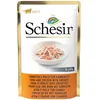 Image de 24x85g Schesir En GelÃ©e Thon, Poulet & Crevette En GelÃ©e - PÃ¢tÃ©e Pour Chat