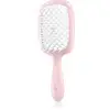 Image de Janeke Grande brosse à cheveux plate 20,3 x 8,5 x 3,1 cm Rose et blanc
