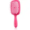 Image de Janeke Superbrush Petit pinceau plat 17,5 x 7 x 3 cm fuchsia et rose