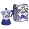 Image de Cafetera Italiana Bialetti Moka Induction Dolce & Gabbana 6 Tazas Compatible InducciÃ³n Y Fuego Abierto