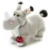 Image de Peluche - Trudi Classic Exotiques - RhinocÃ©ros NapolÃ©on : 24 Cm