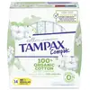 Image de Écouvillons Tampax Coton Protection Compak Régulier x14
