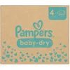 Image de Couches Pampers Baby-Dry Taille 4 - 204 Couches - 9kg Ã 14kg