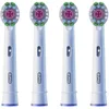 Image de TÃªtes de brosse de rechange Oral-B Pro 3D blanches, paquet de 4 (blanches)