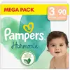 Image de Pampers Harmonie Mega Pack Taille 3 (6-10 kg) 90 canapés