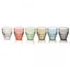 Image de Guzzini - 6 Verres Bas Assortis Tiffany Plastique 35 Cl  - Multicolore