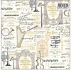 Image de Papier italien 50 x 70 cm 85 g/m² Musique