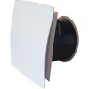 Image de Bouche fixe d'extraction design carrÃ©e Ã125 mm