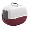 Image de Maison De Toilette - Bac A Litiere Pour Chat Prima - Plastique - Filtre A Charbon A Actif Anti Odeur - Ferplast