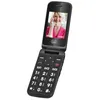 Image de TÃ©lÃ©phone Ã  clapet senior Trevi Flex plus 55 Noir - Larges touches et bouton SOS