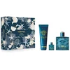Image de Versace Eros Coffret homme Eau de Toilette 100 ml + gel douche parfumé 150 ml + Eau de Toilette 5 ml