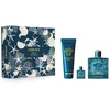 Image de Versace Eros Coffret homme Eau de Parfum 100 ml + gel douche parfumé 150 ml + Eau de Parfum 5 ml