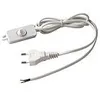 Image de Cordon avec interrupteur/fiche pour lampe Blanc
