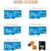 Image de 128 Go Carte mÃ©moire Micro SD Carte Classe 10 Flash TF / SD Card pour Tablet PC