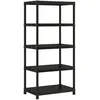 Image de Etagere de rangement Plus XL 5 - 90 x 60 x 187 cm - Noir