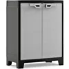 Image de Armoire basse de garage en r?sine Keter Titan gris et noir