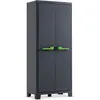 Image de Keter Armoire de rangement avec Ã©tagÃ¨res Moby Gris graphite 182 cm