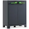 Image de Keter Armoire de rangement basse Moby Gris graphite 100 cm