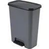 Image de Poubelle Curver, avec pÃ©dale, capacitÃ© 50l, Compatta