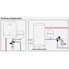Image de Groupe de sÃ©curitÃ© vertical standard - 3/4 MF - coudÃ© pivotant - protection 10 kW THERMADOR GS20C