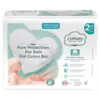 Image de Couches Bébé Coton Bio Cottony Taille 2 3-6kg 38 couches