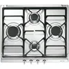 Image de Smeg S60GHS - Table de cuisson au gaz - 4 plaques de cuisson - Niche - largeur : 55 cm - profondeur : 47.8 cm - acier inoxydable