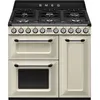 Image de Smeg TR93P four et cuisiniÃ¨re Electrique Gaz CrÃ¨me