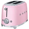 Image de Smeg 50's Style TSF01PKEU - Grille-pain - 2 tranche - 2 Emplacements - rose