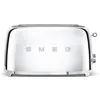 Image de Smeg TSF02SSEU grille-pain 6 4 part(s) 1500 W Chrome
