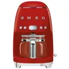 Image de Smeg 50's Style DCF01RDEU - CafetiÃ¨re - 10 tasses - rouge