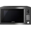 Image de Smeg MOE25B micro-onde Gris Micro-ondes grill Comptoir 25 L 900 W