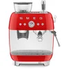 Image de Machine Ã  cafÃ© Ã  grain vintage SMEG EGF03RDEU Rouge