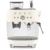 Image de Machine Ã  cafÃ© Ã  grain vintage SMEG EGF03CREU CrÃ¨me