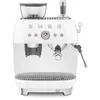 Image de Machine Ã  cafÃ© Ã  grain vintage SMEG EGF03WHEU Blanche
