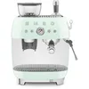 Image de Machine Ã  cafÃ© Ã  grain vintage SMEG EGF03PGEU Vert d'Eau