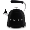 Image de Bouilloire Style AnnÃ©es 50 Noir Smeg WKF01BL