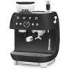Image de Smeg - Machine expresso combinÃ£Âe avec broyeur annÃ£Âes 50 corps en aluminium b egf03blmeu