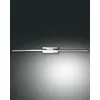 Image de Fabas Luce Nala Lampe De Salle De Bain Ã Led Sur Miroir En Verre ChromÃ©, Ip44