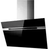 Image de Elica Stripe Lux BL/A/90/LX - Hotte - hotte dÃ©corative - largeur : 89.8 cm - profondeur : 32.6 cm - extraction et recirculation (avec kit de recirculation supplÃ©mentaire) - verre noir