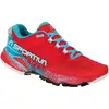 Image de La Sportiva - Chaussures de trail - Akasha II Woman Hibiscus/Malibu Blue pour Femme - Taille 38 - Rouge