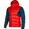 Image de Doudoune technique LA SPORTIVA Supercouloir 1000 Down (Poppy/Storm Blue) Homme