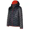 Image de Veste de ski alpinisme LA SPORTIVA Pinnacle Down Jkt W (Black/Cherry Tomato) Femme