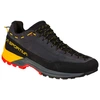 Image de La Sportiva - Chaussures d'approche - TX Guide Leather Carbon/Yellow pour Homme en Cuir - Taille 42,5 - Gris