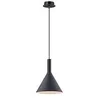 Image de Ideal Lux Cocktail - Plafonnier Ã 1 Ampoule, Petit DÃ´me, Noir, E14
