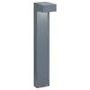 Image de Ideal Lux Sirio - Petite Borne ExtÃ©rieure Ã 2 Ampoules Anthracite Ip44, G9