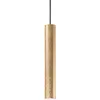 Image de Ideal Lux Look - Pendentif De Plafond Mince Ã 1 LumiÃ¨re, DorÃ©, Gu10