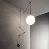 Image de Ideal Lux Boa - Plafonnier Ã 1 Ampoule Globe Noir, E27